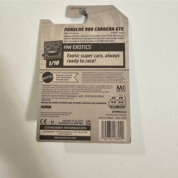 Bundle Of 2 HotWheels Porsche 904 Carrera GTS - Picture 10 of 10